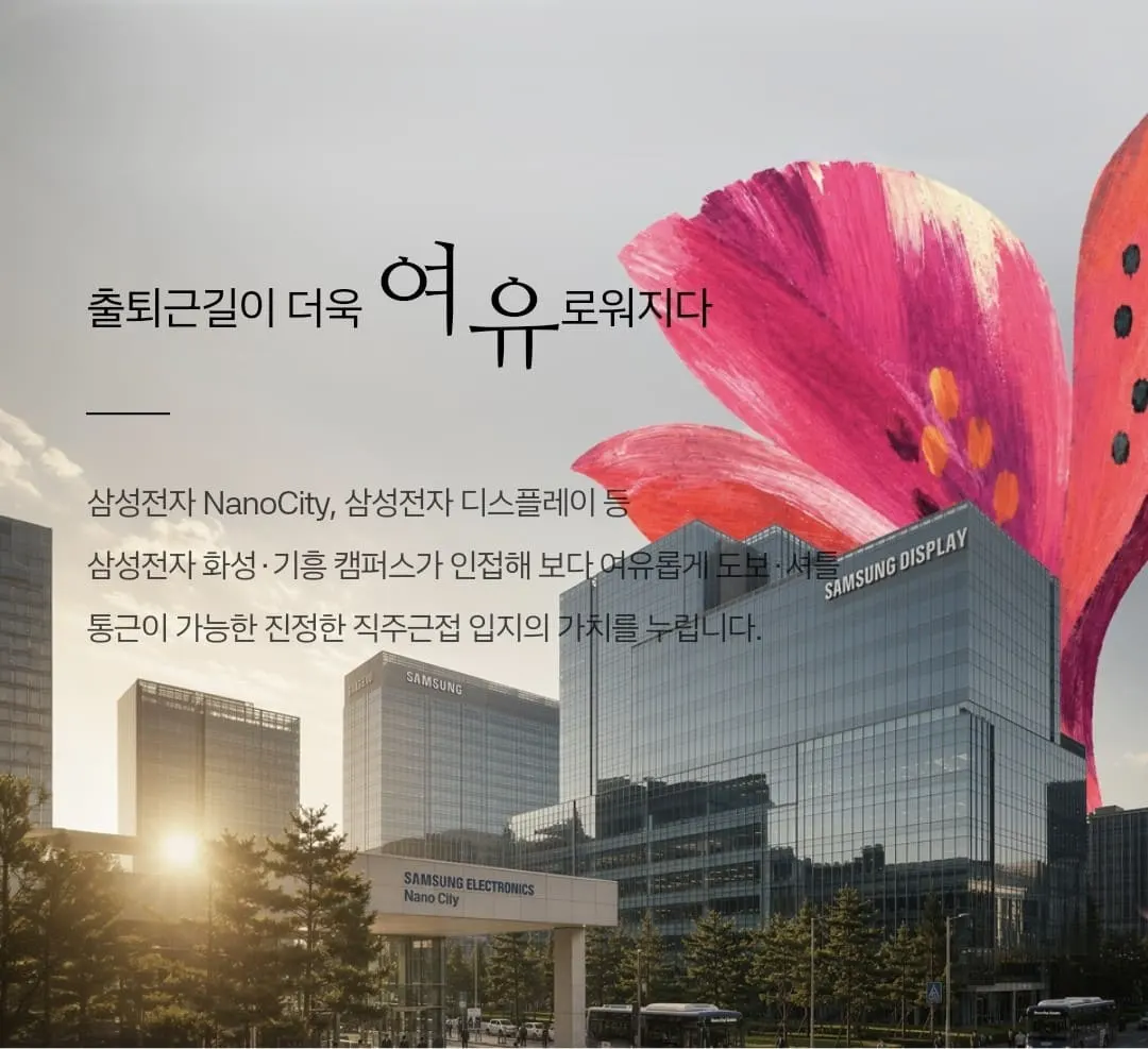 중대형 평형 위주로 설계된 아크메르 동탄 M1-1블록 전용 84㎡, 188㎡ 타입별 상세 평면도
